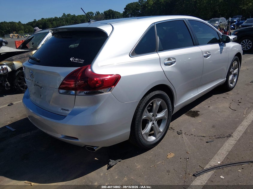 Vin: 4t3zk3bb3eu067891, lot: 46614698, toyota venza limited v6 20144