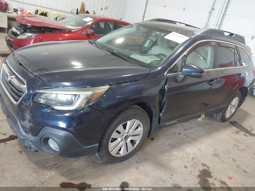 Vin: 4s4bsafc3j3241976, lot: 46614699, subaru outback 2.5i premium 20182