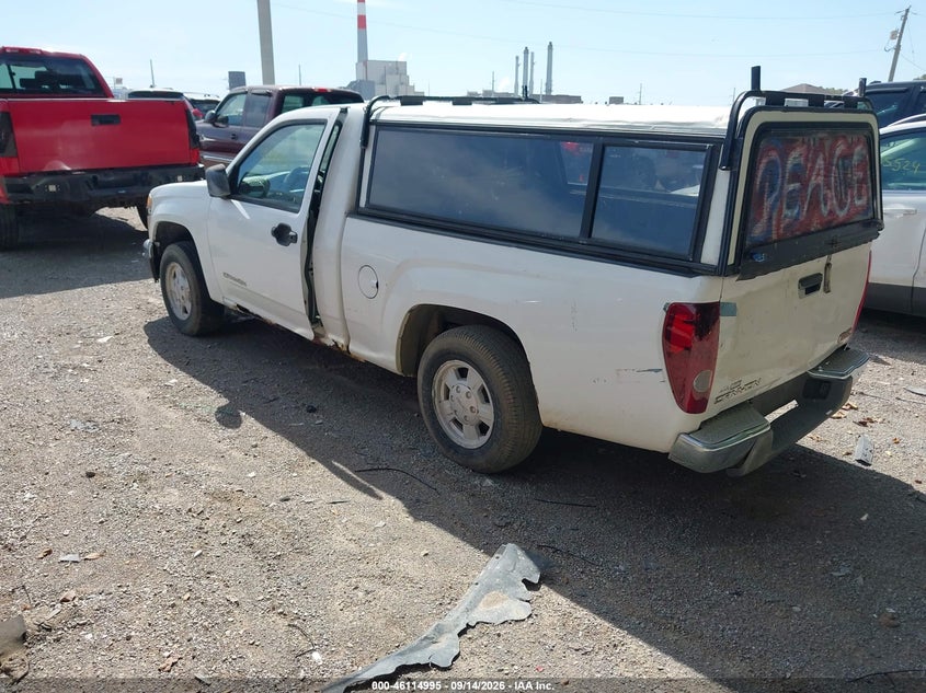 GMC CANYON 2005 VIN 1GTCS148658139183