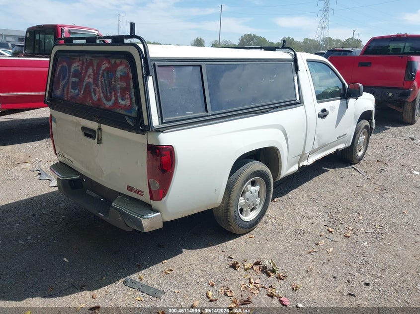 GMC CANYON 2005 VIN 1GTCS148658139183