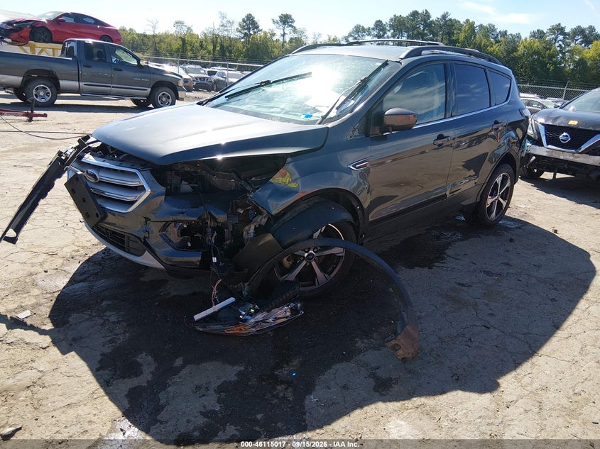 2018 Ford Escape, Left Front, IAAI, VIN 1FMCU0HD4JUA49376 — photo 2