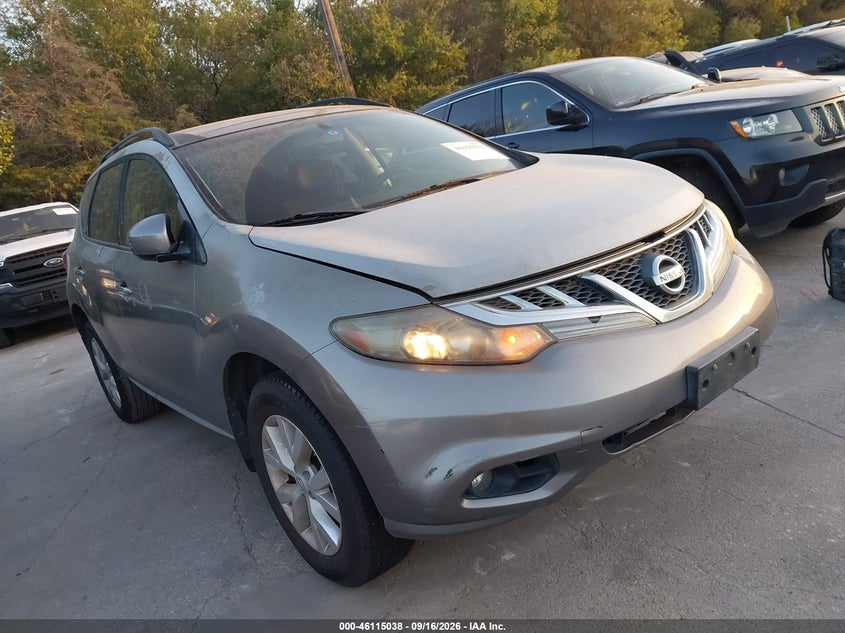 Vin: jn8az1muxbw061423, lot: 46614754, nissan murano sv 2011 img_1