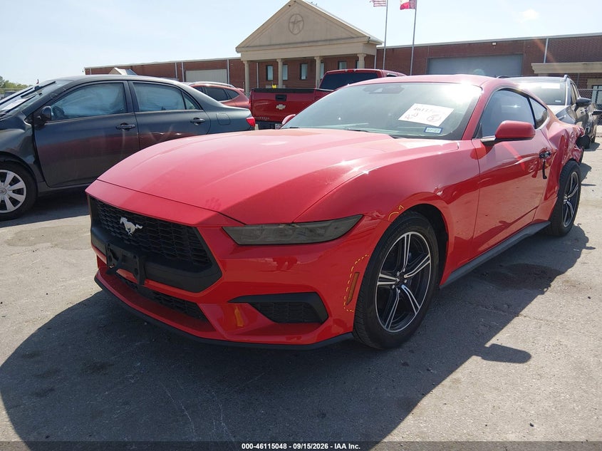 Vin: 1fa6p8th6s5124212, lot: 46614764, ford mustang ecoboost fastback 20252