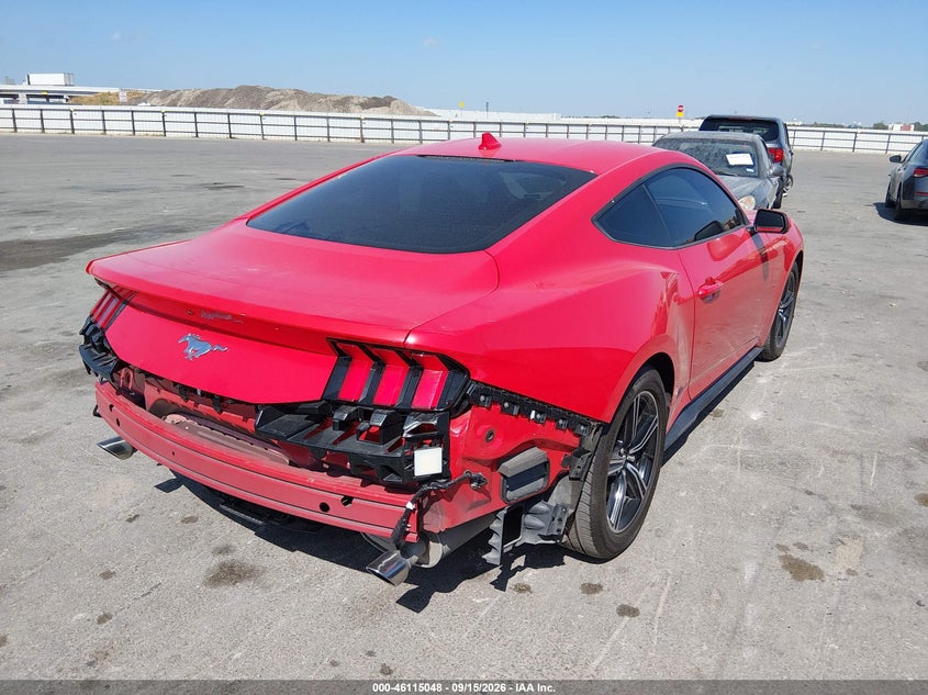 Vin: 1fa6p8th6s5124212, lot: 46614764, ford mustang ecoboost fastback 20254