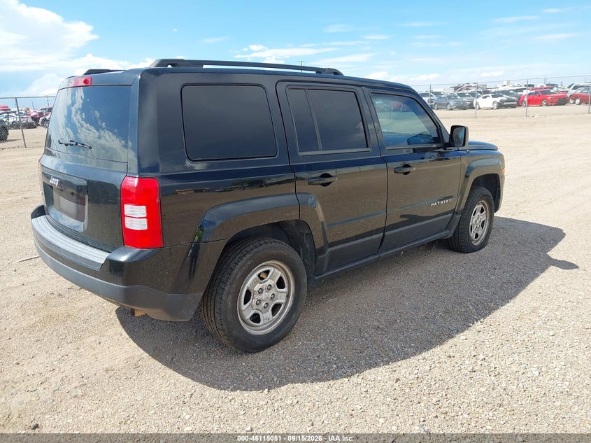 2015 JEEP PATRIOT auction photo 4