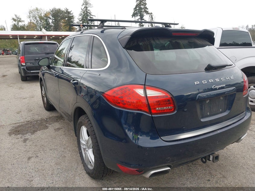 Vin: wp1af2a22dla40176, lot: 46614781, porsche cayenne diesel 20133