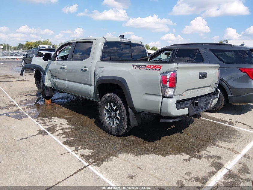 Vin: 3tmcz5anxpm605659, lot: 46614787, toyota tacoma trd off road 20233