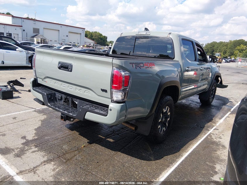 Vin: 3tmcz5anxpm605659, lot: 46614787, toyota tacoma trd off road 20234