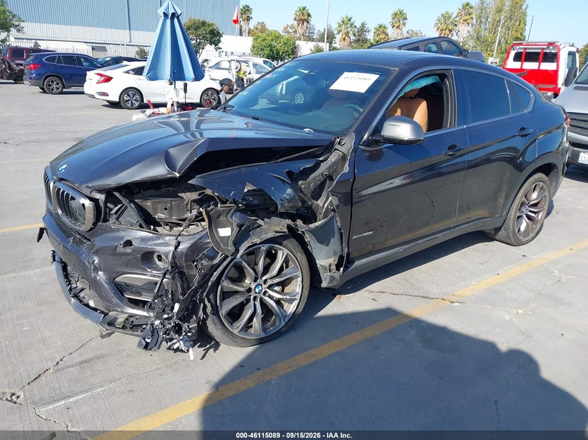 Vin: 5uxku6c55h0s99521, lot: 46614805, bmw x6 xdrive50i 20172