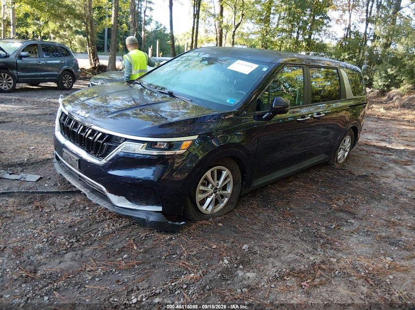 Vin: kndnb4h37n6176439, lot: 46614813, kia carnival mpv lx seat package 20222
