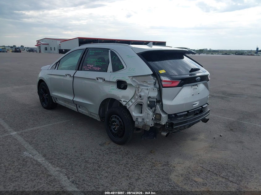 Vin: 2fmpk3j95kbb90169, lot: 46614814, ford edge sel 20193