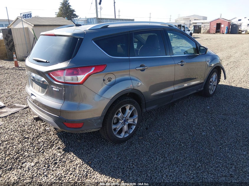 Vin: 1fmcu9j97eud71798, lot: 46614835, ford escape titanium 20144