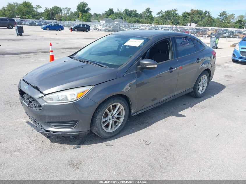 Vin: 1fadp3f20fl346893, lot: 46614844, ford focus se 20152