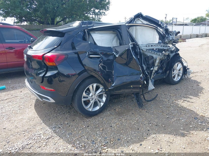 Vin: kl4mmcsl3nb052565, lot: 46614846, buick encore gx awd preferred 20224