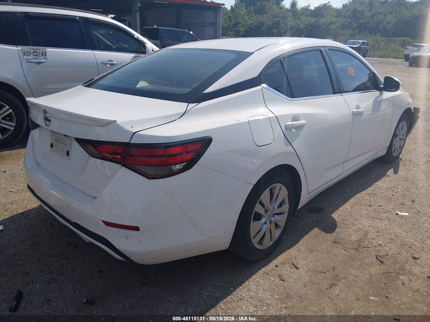 Vin: 3n1ab8bv9ny281883, lot: 46614847, nissan sentra s xtronic cvt 20224
