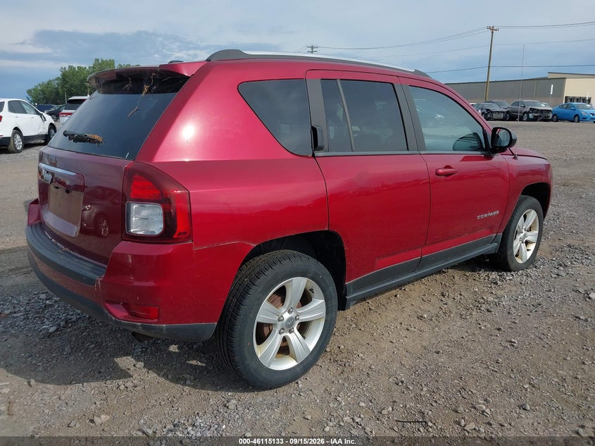 Vin: 1c4njcbb2ed529940, lot: 46614849, jeep compass sport 20144