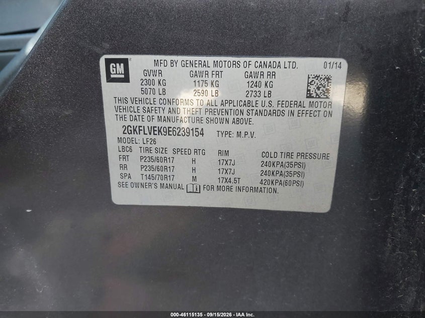 2014 GMC TERRAIN SLE-1 · Photo 9