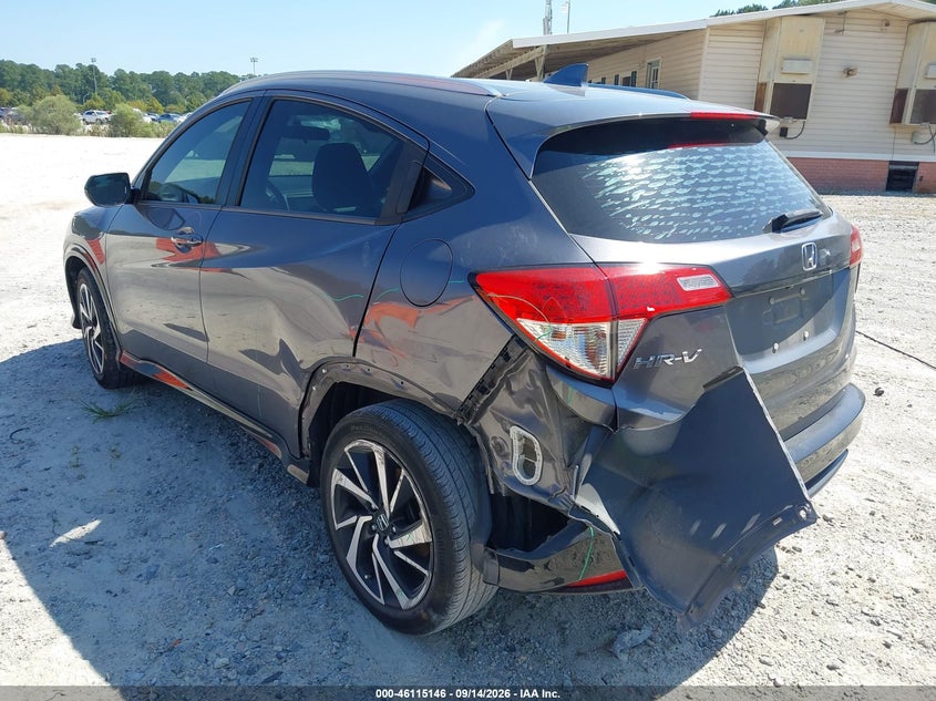 Vin: 3czru5h10lm704779, lot: 46614862, honda hr-v 2wd sport 20203