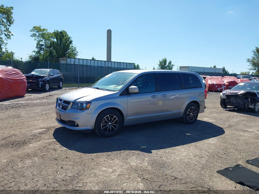 2018 Dodge Caravan, Удар сзади, IAAI, VIN 2C4RDGEG4JR296058 — фото 2