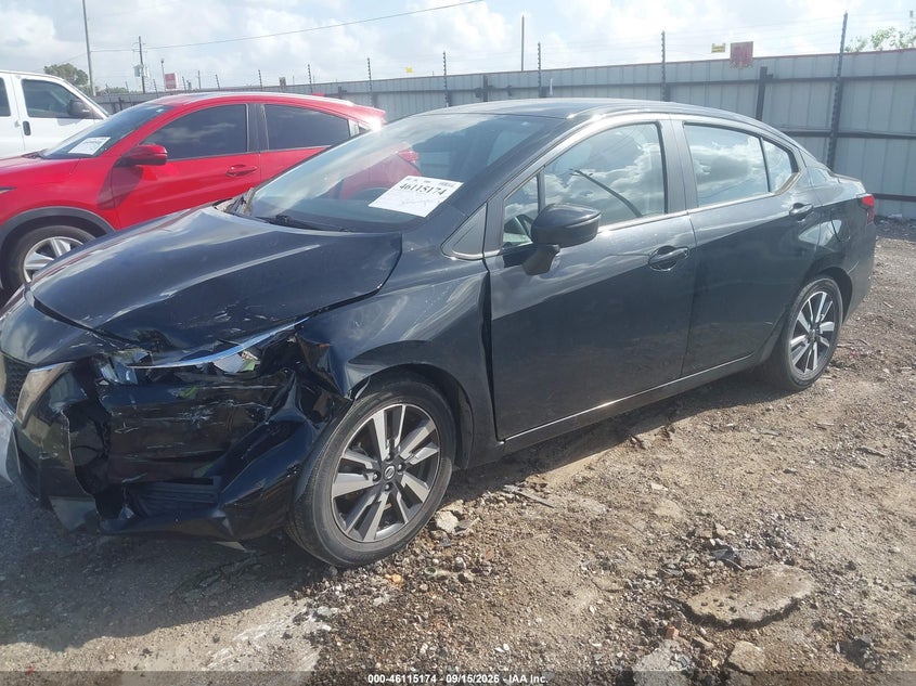 Vin: 3n1cn8ev2ll875981, lot: 46614890, nissan versa sv xtronic cvt 20202