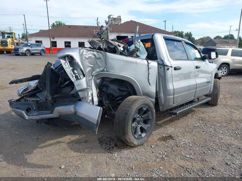 Vin: 1c6rrffg9sn181505, lot: 46614892, ram 1500 big horn  4x4 5'7 box 20254