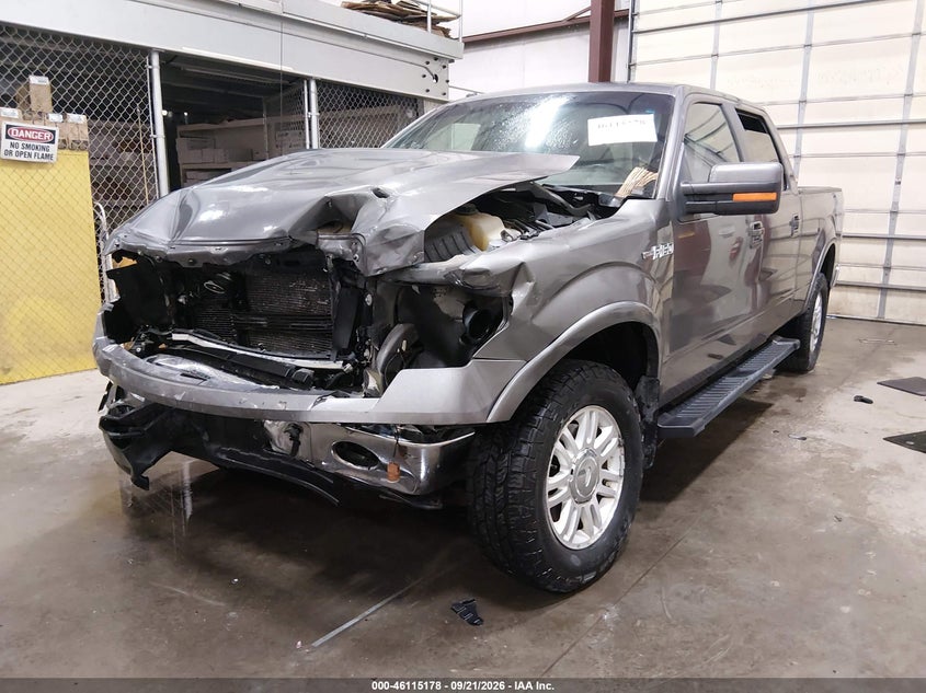 Vin: 1ftfw1ef4dfc65423, lot: 46614894, ford f-150 lariat 20132