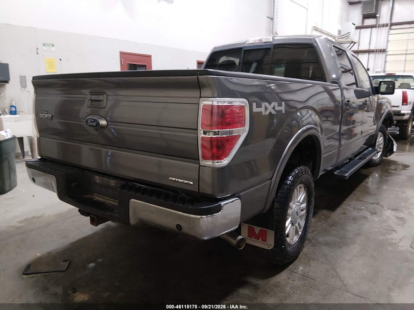 Vin: 1ftfw1ef4dfc65423, lot: 46614894, ford f-150 lariat 20134