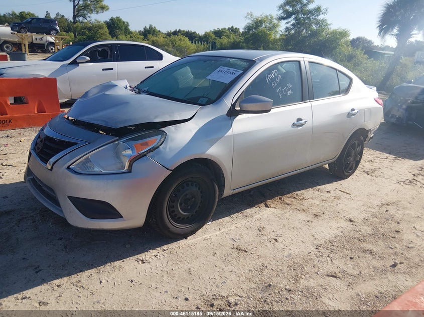 Vin: 3n1cn7ap0fl848994, lot: 46614901, nissan versa 1.6 s/1.6 s+/1.6 sl/1.6 sv 20152