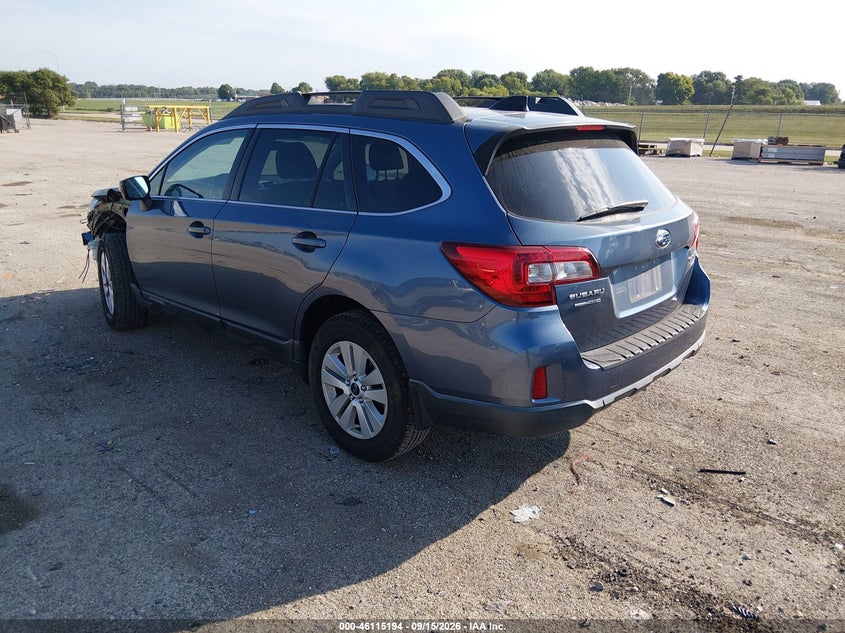 Vin: 4s4bsafc4g3257970, lot: 46614910, subaru outback 2.5i premium 20163