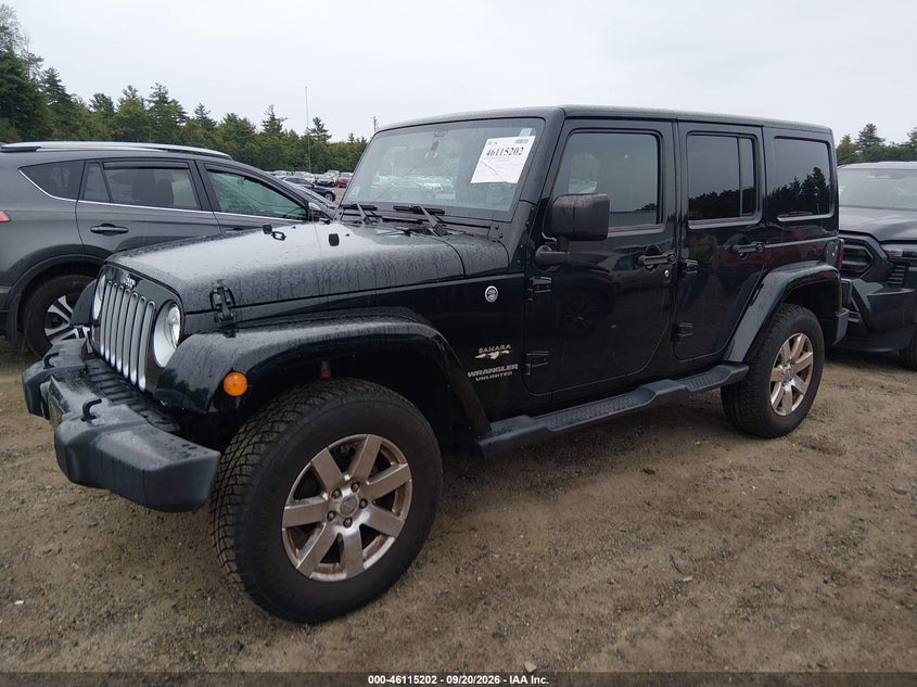 Vin: 1c4bjwegxhl733536, lot: 46614918, jeep wrangler unlimited sahara 4x4 20172
