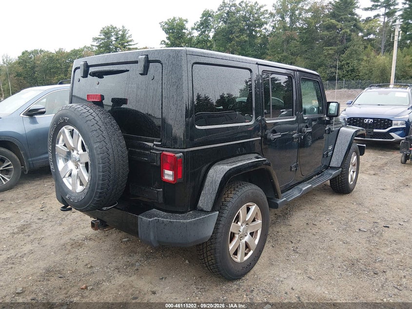 Vin: 1c4bjwegxhl733536, lot: 46614918, jeep wrangler unlimited sahara 4x4 20174