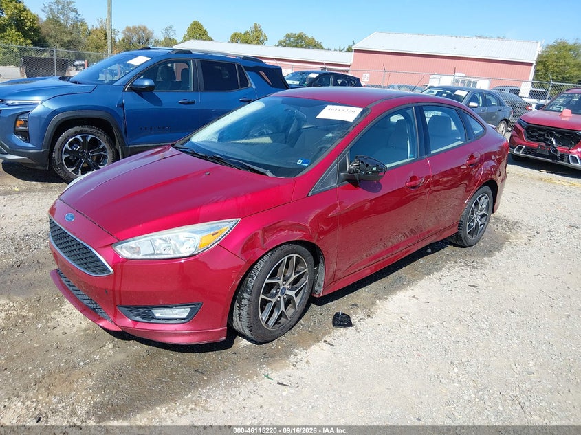 Vin: 1fadp3f27gl304187, lot: 46614936, ford focus se 20162