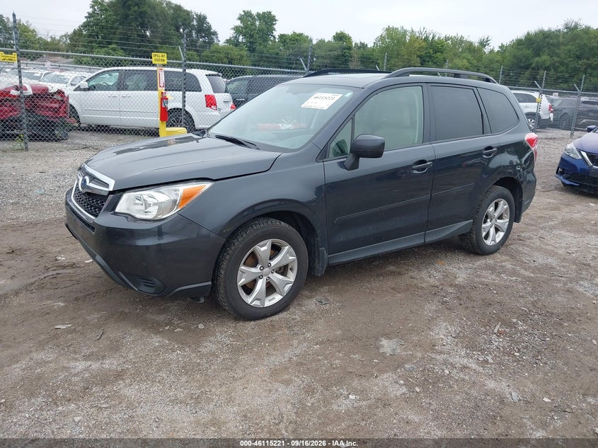 Vin: jf2sjaec4eh438402, lot: 46614937, subaru forester 2.5i premium 20142