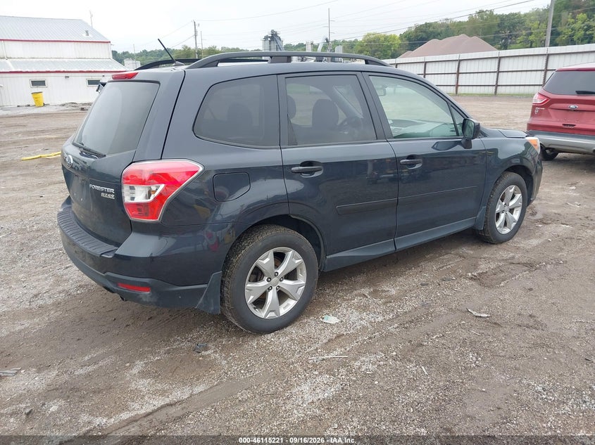 Vin: jf2sjaec4eh438402, lot: 46614937, subaru forester 2.5i premium 20144