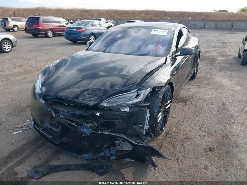 Vin: 5yjsa1e23jf246906, lot: 46614941, tesla model s 100d/75d/p100d 20182
