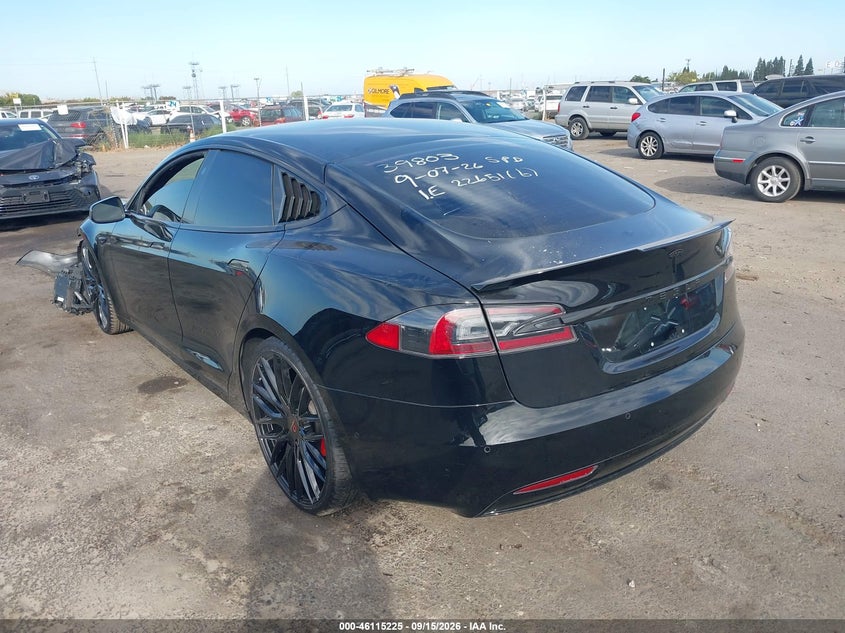 Vin: 5yjsa1e23jf246906, lot: 46614941, tesla model s 100d/75d/p100d 20183
