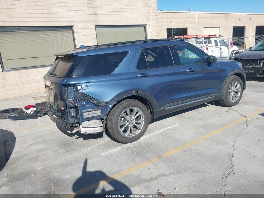 Vin: 1fmsk7dh2lga54368, lot: 46614963, ford explorer xlt 20204
