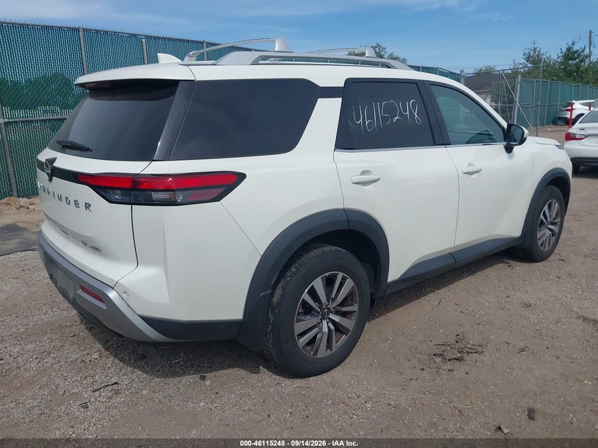 Vin: 5n1dr3cc9pc248735, lot: 46614964, nissan pathfinder sl 4wd 20234
