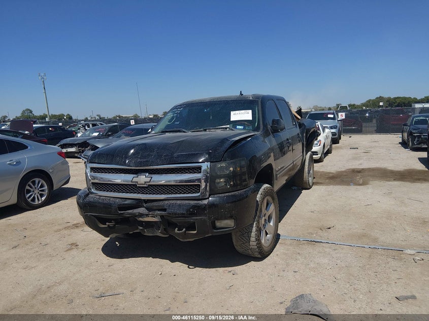 Vin: 3gcrkte30ag215848, lot: 46614966, chevrolet silverado 1500 ltz 20102