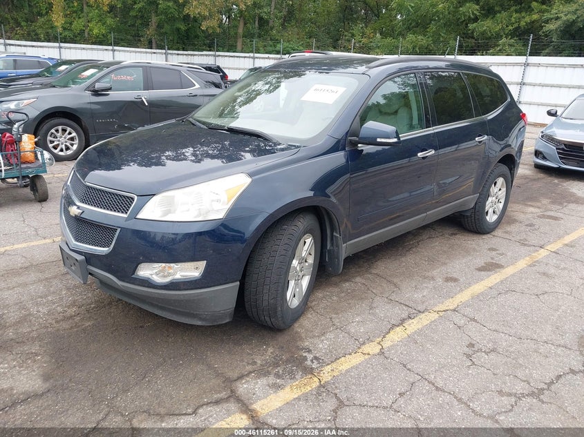 Vin: 1gnkvjed1bj200112, lot: 46614977, chevrolet traverse 2lt 20112