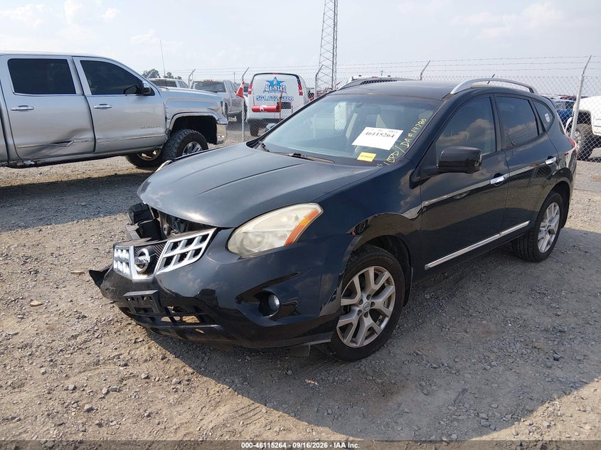 Vin: jn8as5mt2dw008656, lot: 46614980, nissan rogue sv w/sl pkg 20132