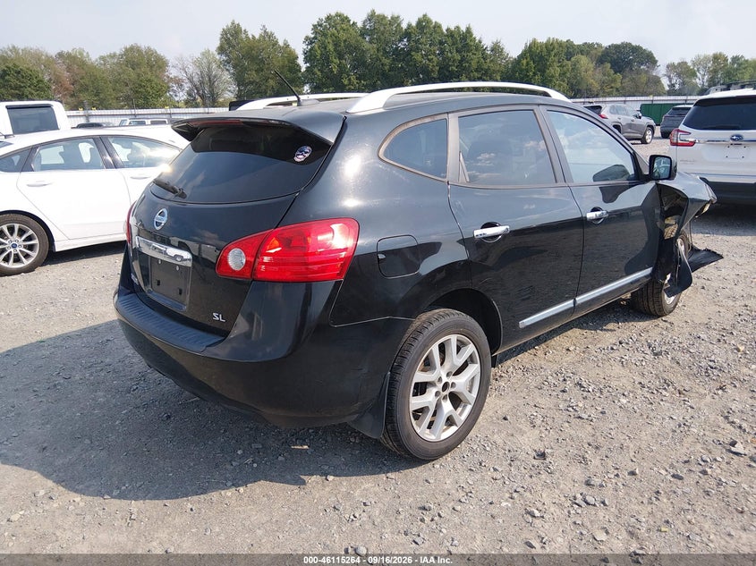 Vin: jn8as5mt2dw008656, lot: 46614980, nissan rogue sv w/sl pkg 20134
