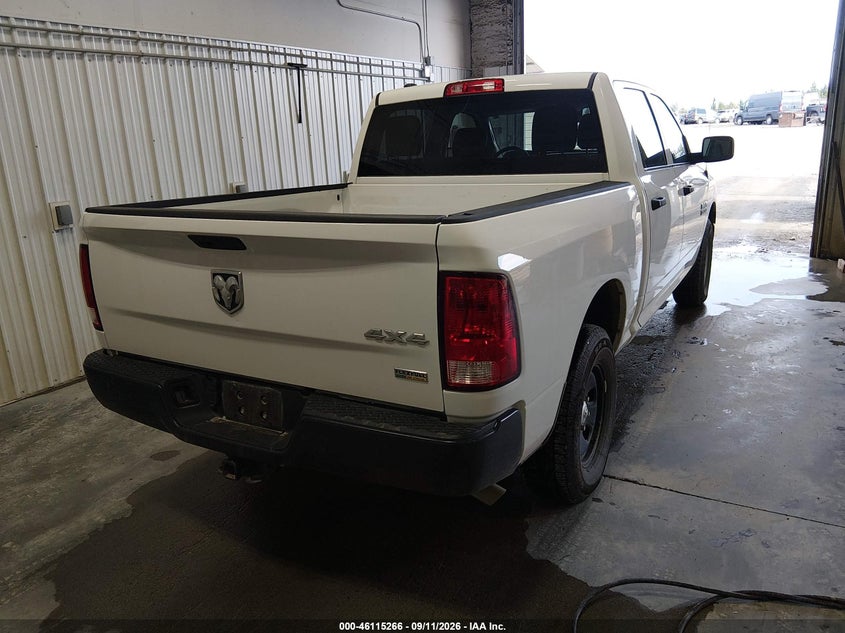 Vin: 1c6rr7kg1js294229, lot: 46614982, ram 1500 tradesman  4x4 5'7 box 20184