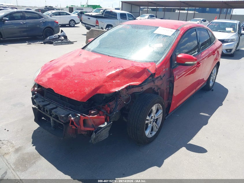 Vin: 1fadp3f29el440432, lot: 46614988, ford focus se 20142