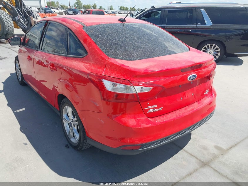 Vin: 1fadp3f29el440432, lot: 46614988, ford focus se 20143