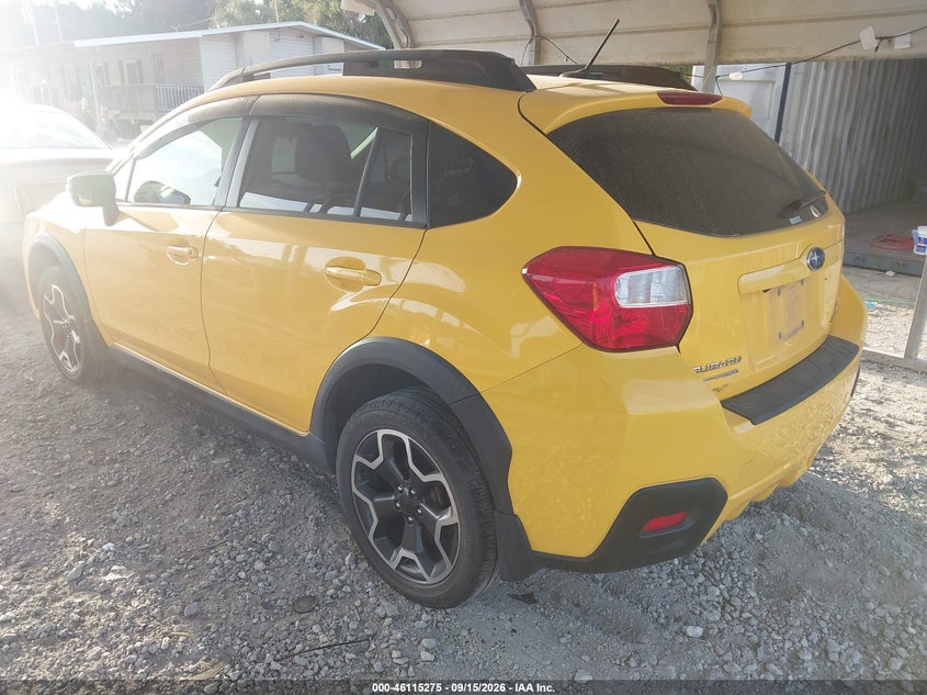 Vin: jf2gpadc3f8244774, lot: 46614991, subaru xv crosstrek 2.0i premium 20153