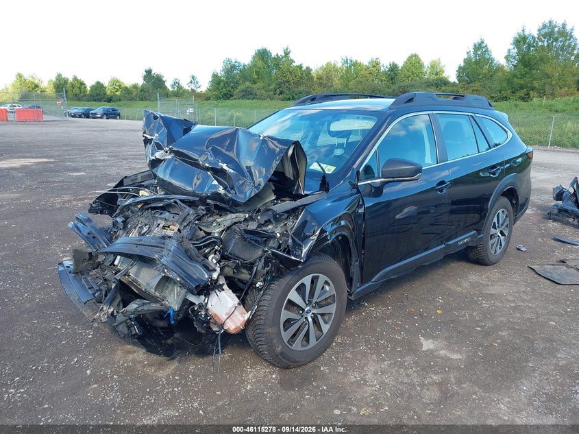 Vin: 4s4btaac2r3277447, lot: 46614994, subaru outback 20242