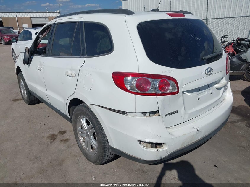 Vin: 5nmsg3ab6ah380291, lot: 46614998, hyundai santa fe gls 20103