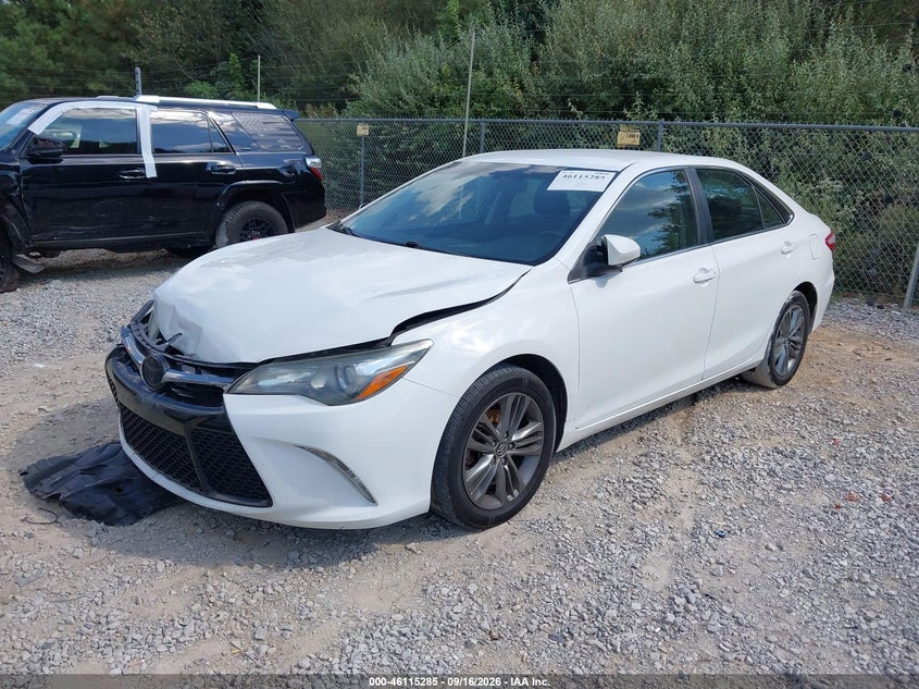 Vin: 4t1bf1fk0gu206858, lot: 46615002, toyota camry se 20162
