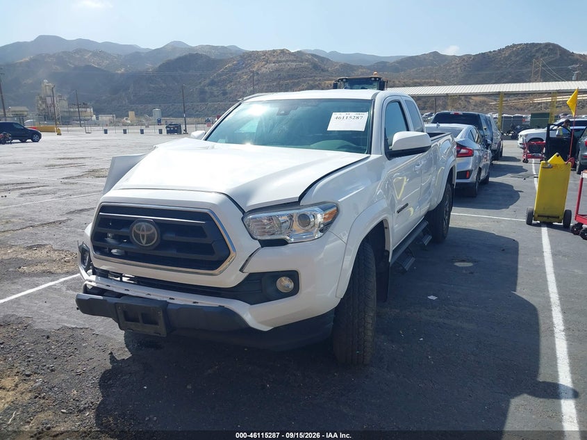 Vin: 3tysz5anxmt016817, lot: 46615003, toyota tacoma sr5 v6 20212